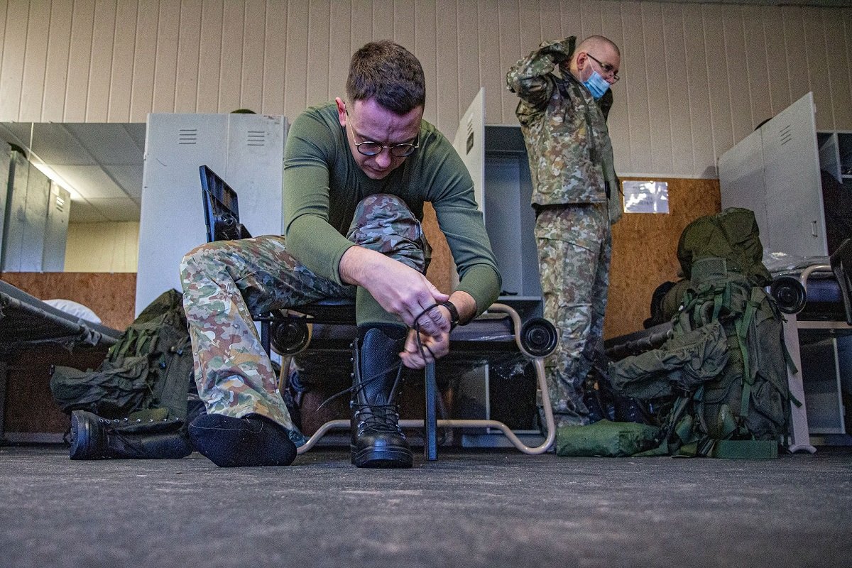 Mokymų ciklą pradeda Lietuvos kariuomenės rezervo kariai
