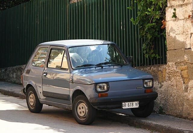 Fiat 126. (Rutger van der Maar, Wikimedia (CC BY 2.0)