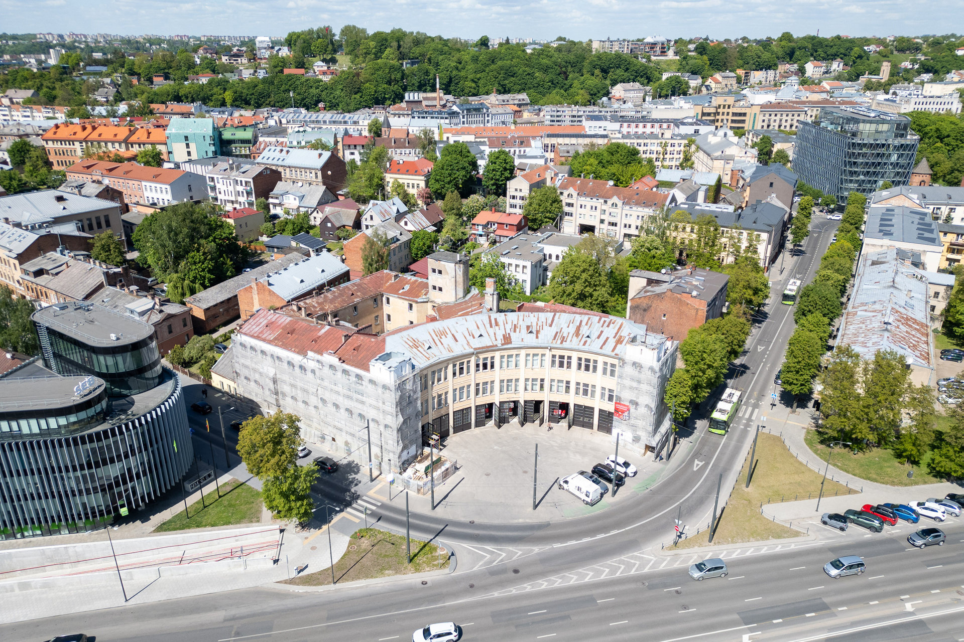 Kaunas iš paukščio skrydžio