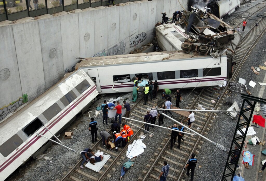 Ispanijoje nuteistas 2013 metais traukinio katastrofą sukėlęs mašinistas