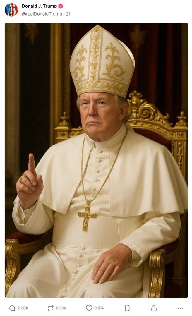 „Popiežiai nelabai mėgsta tuoktis“: Donaldas Trumpas vėl prisišnekėjo