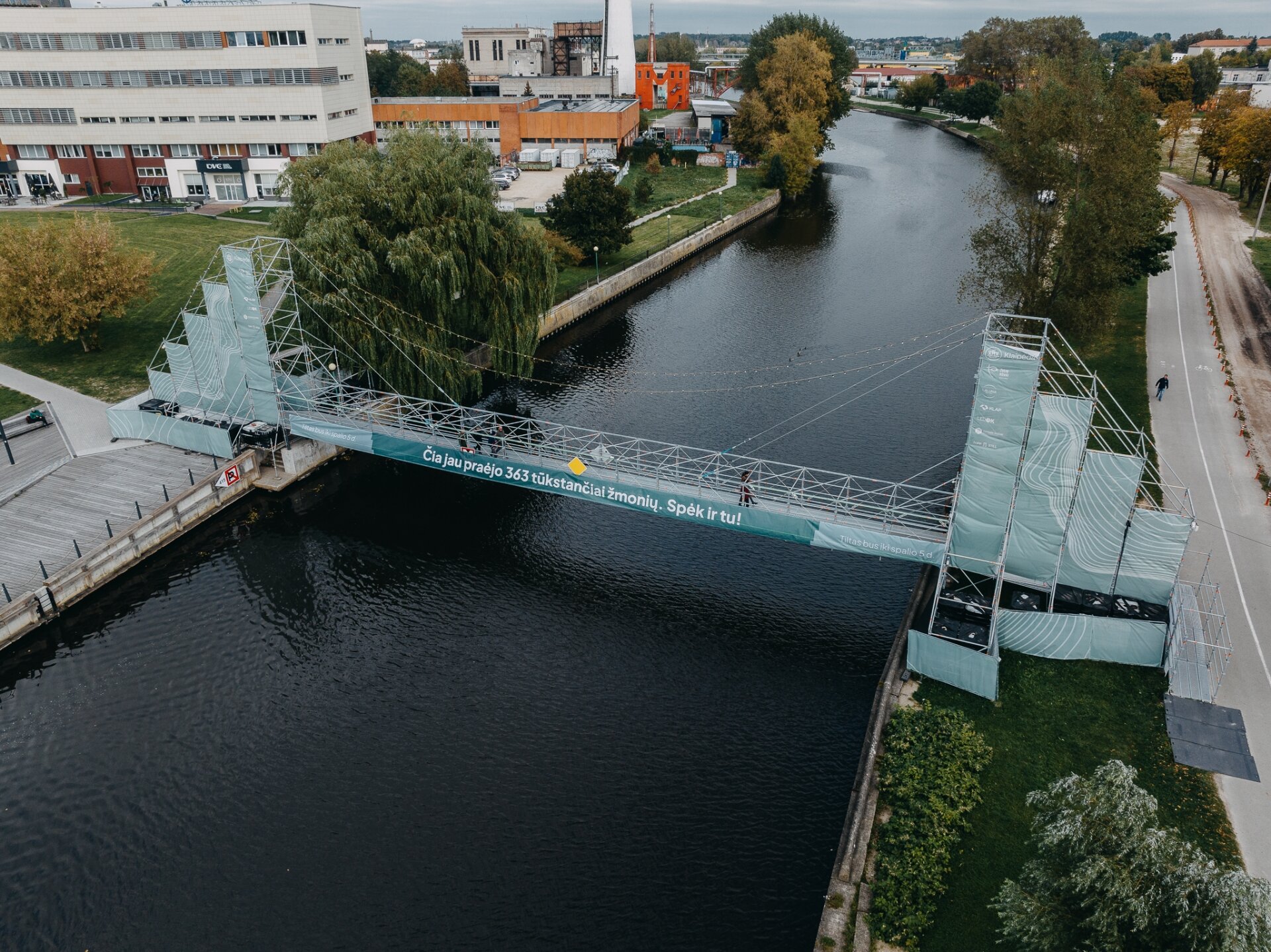 Laikinasis Tiltas Per Dang Liks Socialiniuose Tinkluose Klaip die i Laikinasis Tiltas Per Dang Liks Socialiniuose Tinkluose Klaip die i