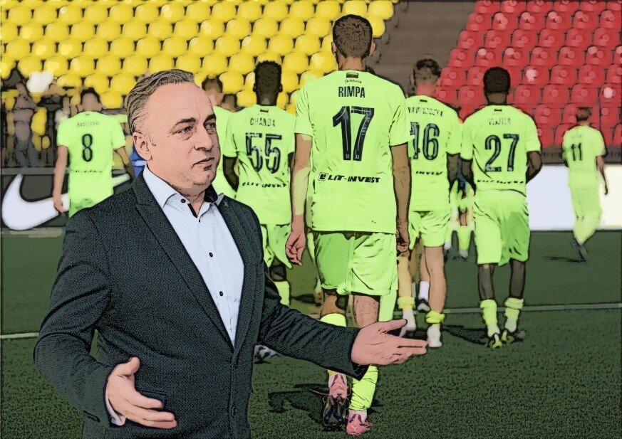 E.Žaldario ir fkriteriai.lt nuotr./Janas Nevoina ir Vilniaus „Riteriai“