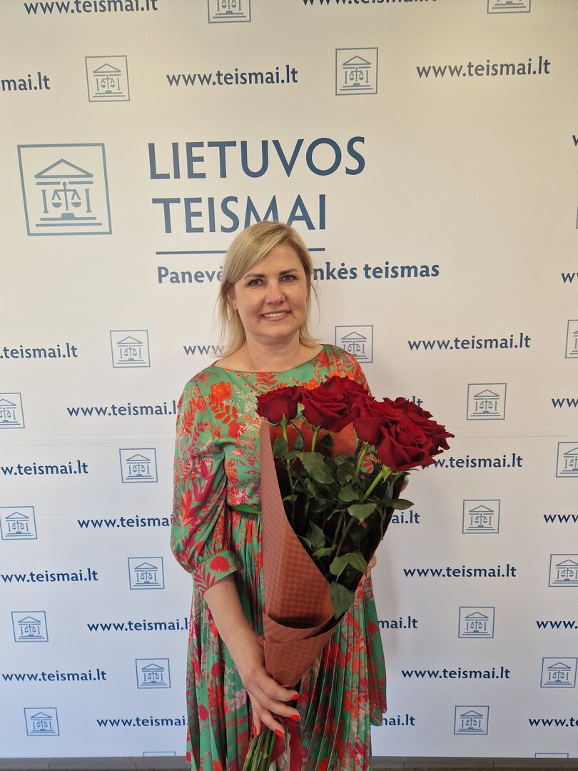 &Scaron;arūnė Butkuvienė pradėjo vadovauti Panevėžio apylinkės teismui