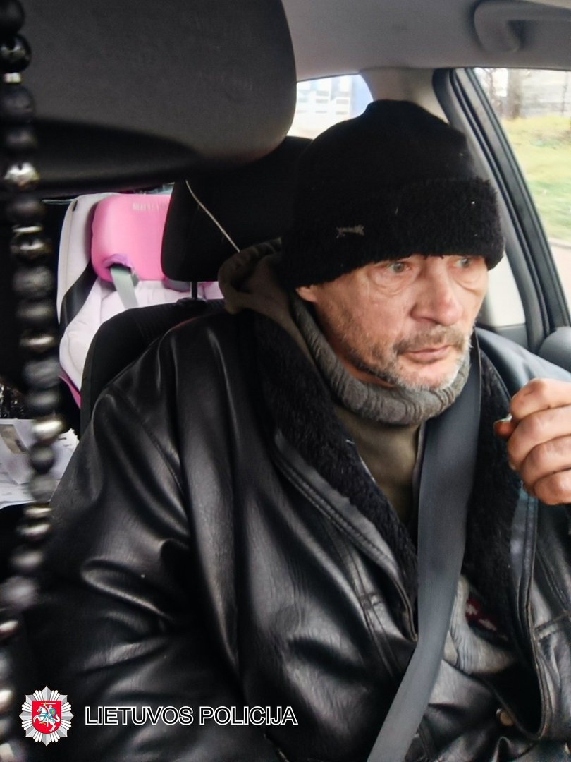 Vilniuje ieškomas beveik dvejus metus dingęs vyras: policija prašo visuomenės pagalbos