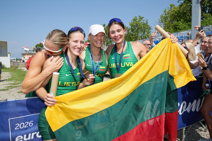 Vida Press nuotr./Dovilė Rimkutė ir Martyna Kazlauskaitė laimėjo bronzą.