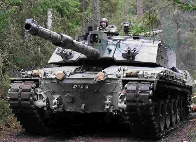Britiškas Challenger 2 (Cpl Rigg/MOD, Wikimedia (OGL v1.0)