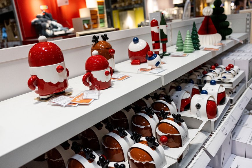 Pauliaus Peleckio / BNS nuotr./Kalėdinės prekės parduotuvėje IKEA
