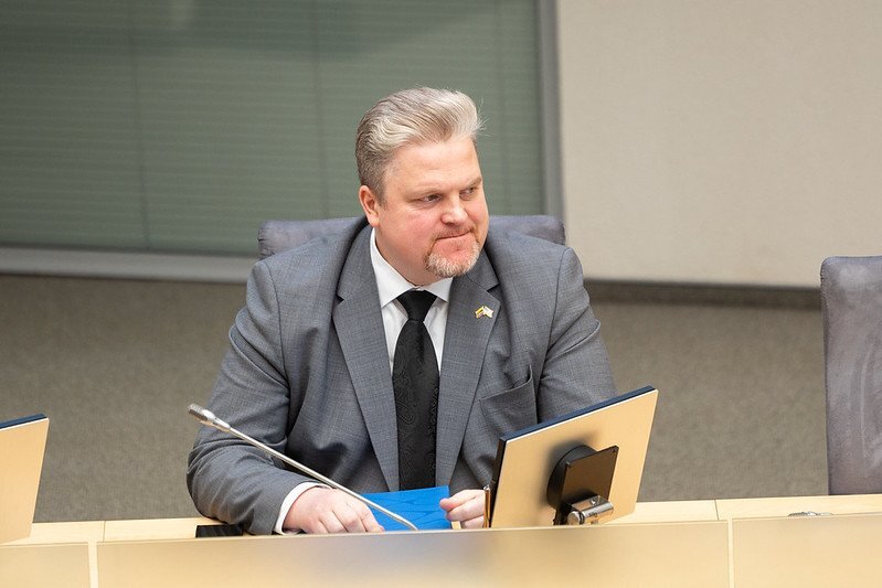 Ūlos Liškevičiūtės (Seimo kanceliarija) nuotr./Finansų ministras Taurimas Valys
