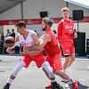 &Scaron;e&scaron;tadienį prie Baltojo tilto įvyko &bdquo;OlyBet DUNK IT Open&ldquo; krep&scaron;inio renginys.