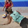 Portugalijoje vykstančiame CEV paplūdimio tinklinio &bdquo;Tautų taurės&ldquo; finaliniame etape varžėsi dvi Lietuvos komandos.