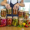 Konservuotos daržo gėrybės