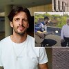 Justinas Jarutis, Andrė Balžekienė ir jų senelis Jonas Jarutis