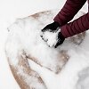 Vilnos valymas sniege &ndash; senas ir ekologi&scaron;kas būdas