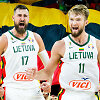 Jonas Valančiūnas ir Domantas Sabonis