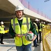 Nacionalinio stadiono statybas apžiūrėjo Vilniaus &bdquo;Žalgirio&ldquo; klubo vadovai, tarp jų ir klubo prezidentas Andrius Tapinas.