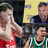 Sa&scaron;a Vezenkovas, &Scaron;arūnas Jasikevičius, Kostas Sloukas