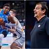 Erginas Atamanas (de&scaron;inėje) pasisakė apie Giannio Antetokounmpo baudų metimus prie&scaron; Lietuvą