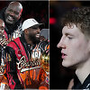 &bdquo;Heat&ldquo; legendos (i&scaron; kairės) Gary Paytonas, Shaquille'as O'Nealas, Dwyane'as Wade'as ir Kasparas Jakučionis (de&scaron;inėje)