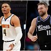 Russellas Westbrookas ir Domantas Sabonis