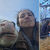 Veterinarė Tautvilė su savo augintine