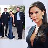 Victoria ir Deividas Beckhamai su vaikais