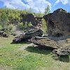 &Scaron;eimyni&scaron;kių atodanga su konglomerato uola