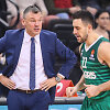 &Scaron;arūnas Jasikevičius ir Vasilije Micičius