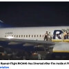 Keleiviams tikrai teko evakuotis iš &bdquo;Ryanair&ldquo; lėktuvo, kai kurie šoko nuo sparno, nes esą salone tvyrojo chaosas, nebuvo aišku, ką daryti, o pripučiamos čiuožyklos buvo išskleistos tik lėktuvo priekyje
