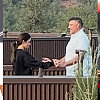 Dianna Russini ir Mike'as Vrabelis užfiksuoti kartu.