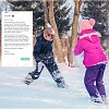 Lai&scaron;kas tėvams / Vaikai žaidžia su sniegu (asociatyvinė nuotr.)