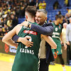 &Scaron;arūnas Jasikevičius ir Leo Westermannas