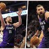 &bdquo;Sacramento Kings&ldquo; lietuviai &ndash; Domantas Sabonis (kairėje) ir Jonas Valančiūnas