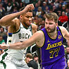 Giannis Antetokounmpo ir Luka Dončičius