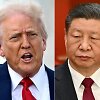 Donaldas Trumpas ir Xi Jinpingas / MANDEL NGAN PEDRO PARDO / AFP