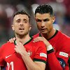 Diogo Jota ir Cristiano Ronaldo