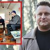 Andrius Rimi&scaron;kis su tėčiu Vidučiu