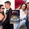 Jurga Anusauskienė su mylimuoju Nerijumi