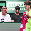Goranas Ivanisevičius ir Stefanos Tsitsipas