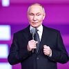 Vladimiras Putinas / ALEXANDER SHCHERBAK / AFP