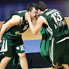 &Scaron;arūnas Jasikevičius ir Dimitris Diamantidis