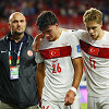 Turkijos rinktinės žaidėjų apmaudas
