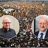 Nepriklausomybės Akto signatarai R.Bulota ir R.Valatka