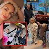 Sandra Skorupskaitė su &scaron;eima