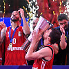 Miuncheno &bdquo;Bayern&ldquo; &scaron;venčia 2024-2025 m. sezono Vokietijos čempionų titulą.