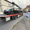 Pažeidėjo automobilis i&scaron;keliavo į saugojimo aik&scaron;telę