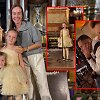 Viktorija Siegel su vaikais Nicole ir Laurynu, Danielius Bunkus su sūnumi Kristupu