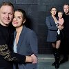 Donatas Balvočius su žmona Diana ir dukra
