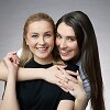 Justė Zinkevičiūtė ir Ieva Cijūnėlytė
