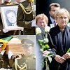 Rasa Juknevičienė &ndash; vyro Zenono Juknevičiaus laidotuvėse 